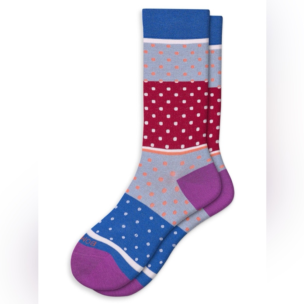 NWOT BOMBAS Lightweight Honeycomb Blocked Calf Socks